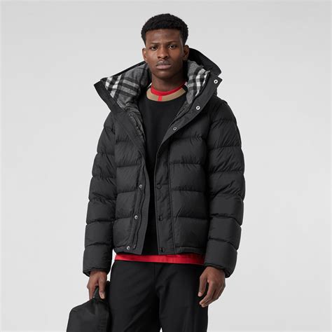 burberry mens puffer coat